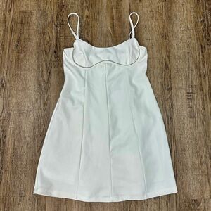 Princess Polly White Mini Slip Dress
